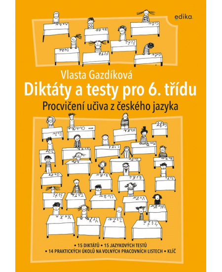 Diktáty a testy pro 6. třídu - Vlasta Gazdíková