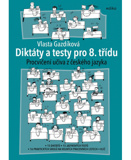 Diktáty a testy pro 8. třídu - Vlasta Gazdíková