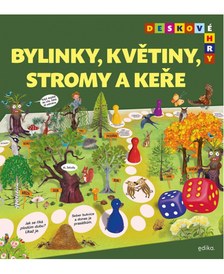 Deskové hry. Bylinky, květiny, stromy a keře - Jana Burešová