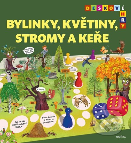 Deskové hry. Bylinky, květiny, stromy a keře - Jana Burešová