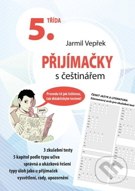 Přijímačky s češtinářem – 5. třída - Jarmil Vepřek