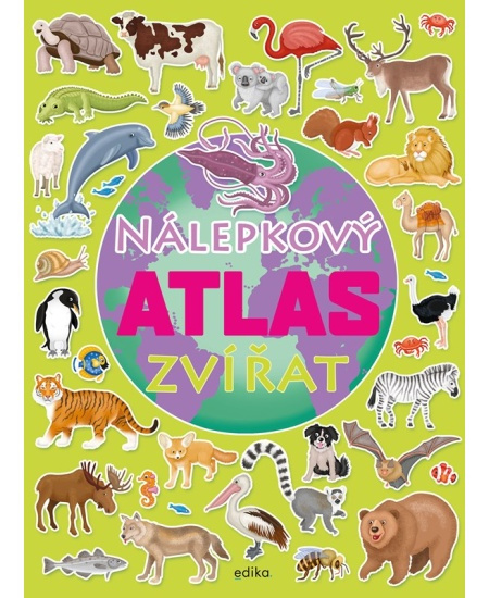 Nálepkový atlas zvířat - kolektiv