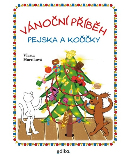 Vánoční příběh pejska a kočičky - Vlasta Hurtíková
