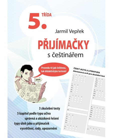 Přijímačky s češtinářem – 5. třída - Jarmil Vepřek