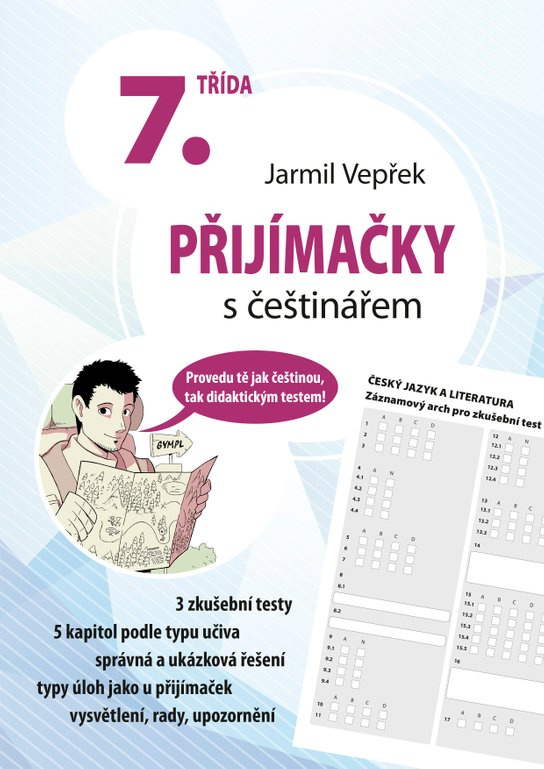 Přijímačky s češtinářem – 7. třída - Jarmil Vepřek