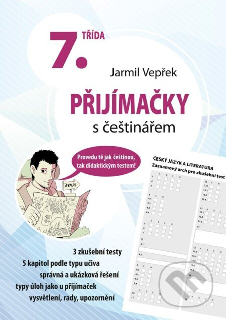 Přijímačky s češtinářem – 7. třída - Jarmil Vepřek