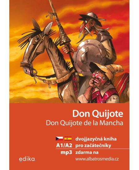 Don Quijote A1/A2 (dvojjazyčná kniha pro začátečníky)