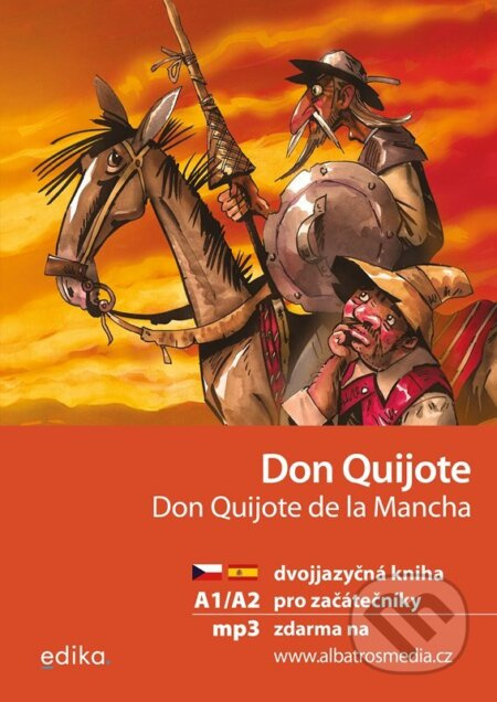 Don Quijote A1/A2 (dvojjazyčná kniha pro začátečníky)