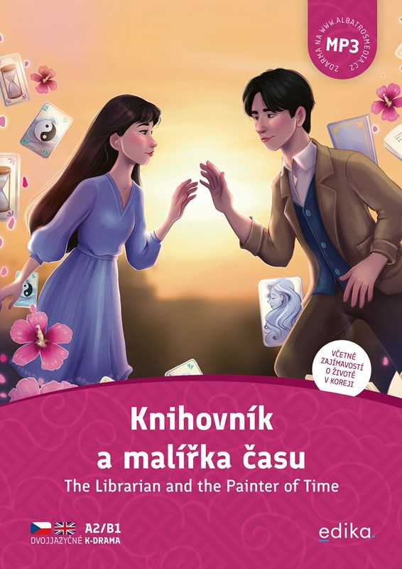 Knihovník a malířka času A2/B1 (dvojjazyčné k-drama)