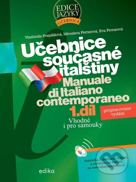 Učebnice současné italštiny, 1. díl (Manuale di Italiano contemporaneo) - kniha z kategorie Jazykové učebnice a slovníky