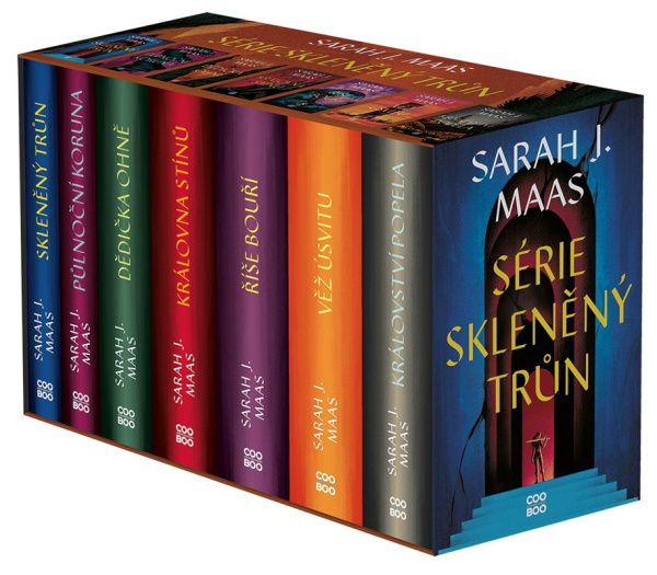 Skleněný trůn 1-7 - box - Sarah J. Maas