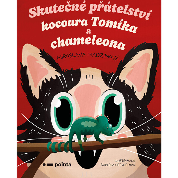 Skutečné přátelství kocoura Tomíka a chameleona
