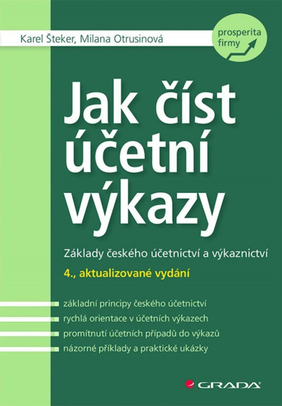 Kniha: Jak číst účetní výkazy od Šteker Karel