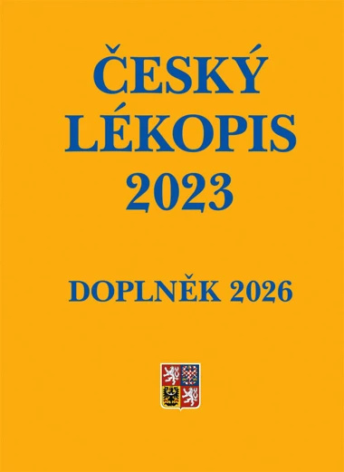 E-kniha: Český lékopis 2023 – Doplněk 2026 od Ministerstvo zdravotnictví ČR