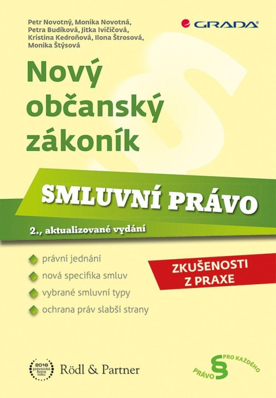 Nový občanský zákoník (Smluvní právo) - Petr Novotný a kolektiv - kniha z kategorie Odborné a naučné