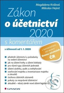 Zákon o účetnictví 2020 - Magdalena Králová, Miloslav Hejret