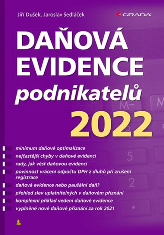 E-kniha: Daňová evidence podnikatelů 2022 od Dušek Jiří