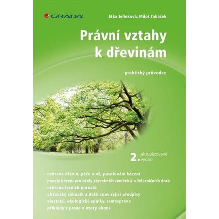 Právní vztahy k dřevinám - Jitka Jelínková, Miloš Tuháček