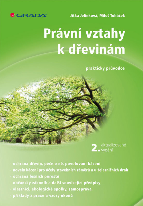 Právní vztahy k dřevinám - Jitka Jelínková, Miloš Tuháček