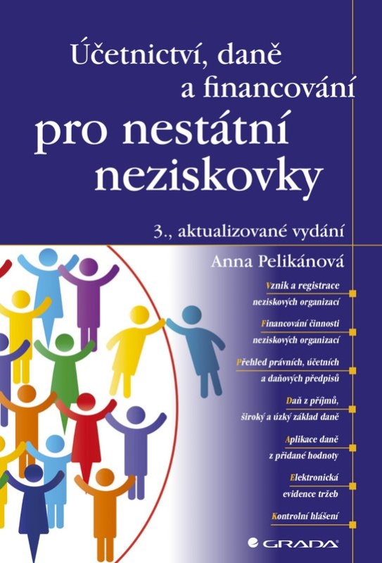 Účetnictví, daně a financování pro nestátní neziskovky -  Anna Pelikánová