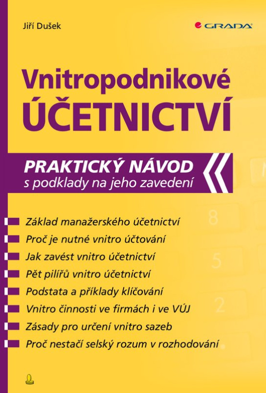 E-kniha: Vnitropodnikové účetnictví od Dušek Jiří