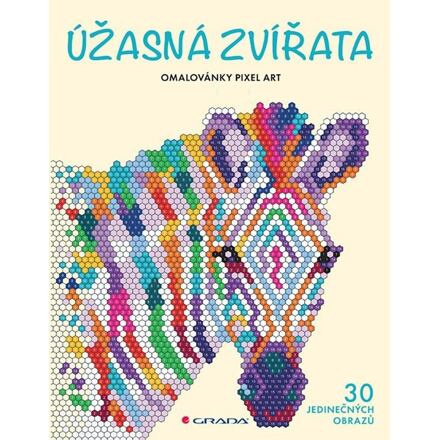Omalovánky Pixel Art - Úžasná zvířata