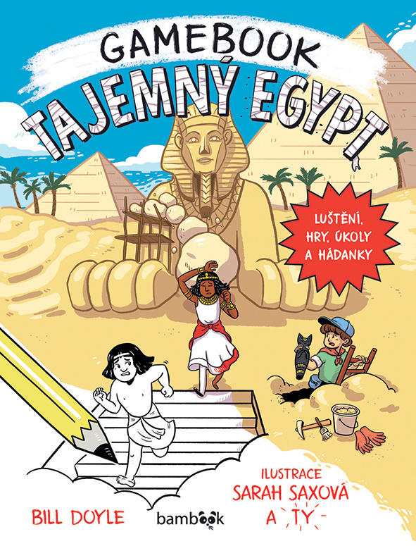 Kniha: Tajemný Egypt - GAMEBOOK od Doyle Bill