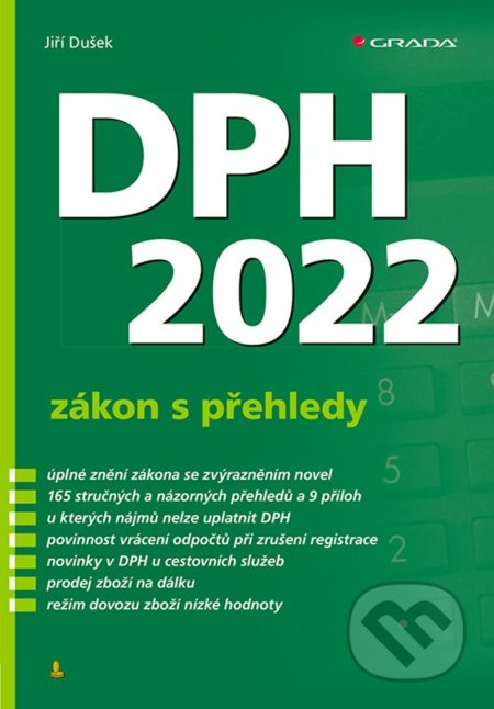 DPH 2022 - zákon s přehledy