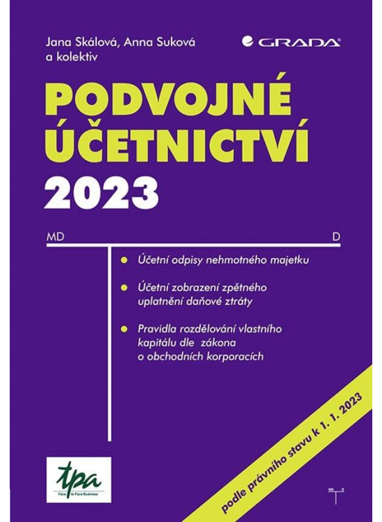 Podvojné účetnictví 2023 - Anna Suková, Jana Skálová