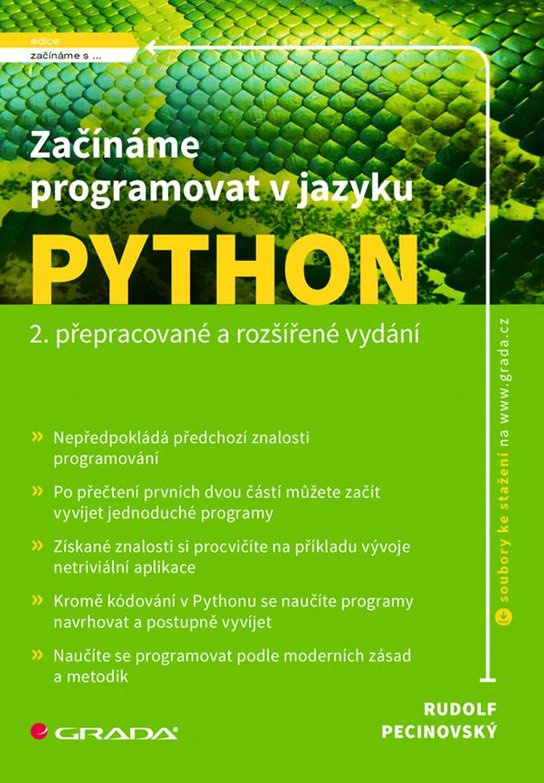 Začínáme programovat v jazyku Python -  Rudolf Pecinovský