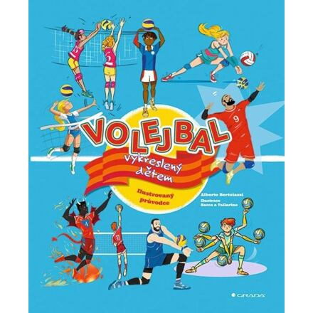 Volejbal vykreslený dětem - Alberto Bertolazzi