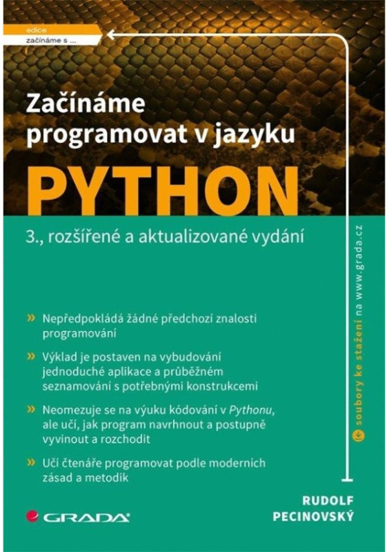 Začínáme programovat v jazyku Python - Rudolf Pecinovský