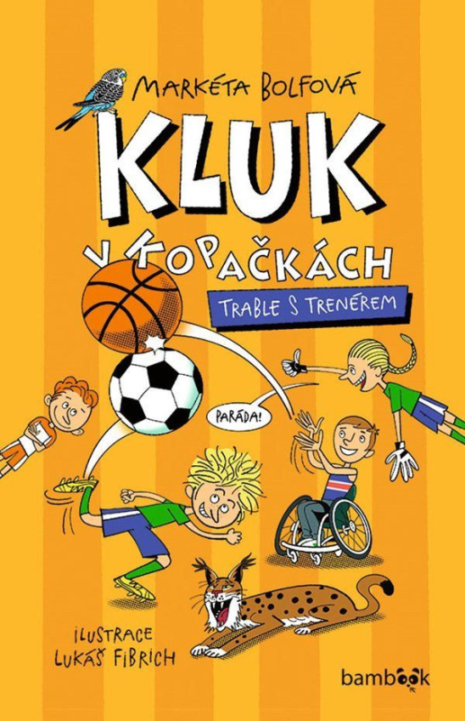 Kluk v kopačkách - Trable s trenérem - Markéta Bolfová, Lukáš Fibrich (ilustrátor) - kniha z kategorie Pohádky