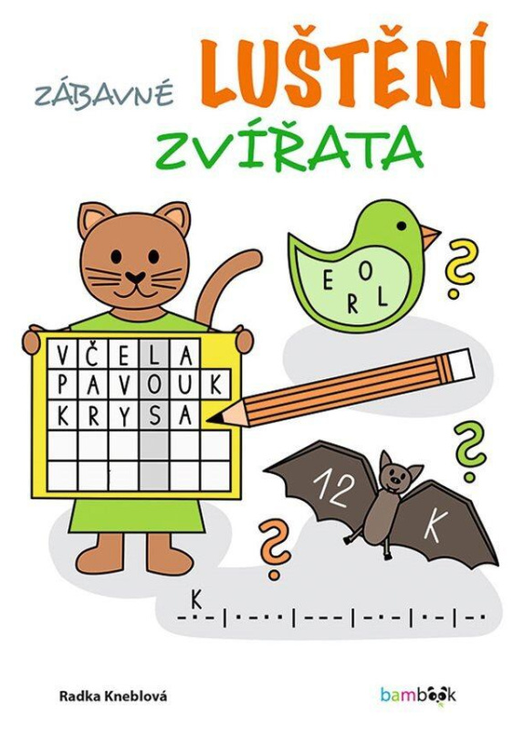 Zábavné luštění – Zvířata - Radka Kneblová - kniha z kategorie Úkoly pro děti