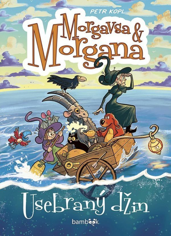 Morgavsa a Morgana – Usebraný džin - Petr Kopl - kniha z kategorie Fantasy