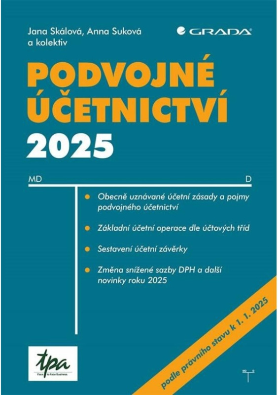 Podvojné účetnictví 2025 - Jana Skálová