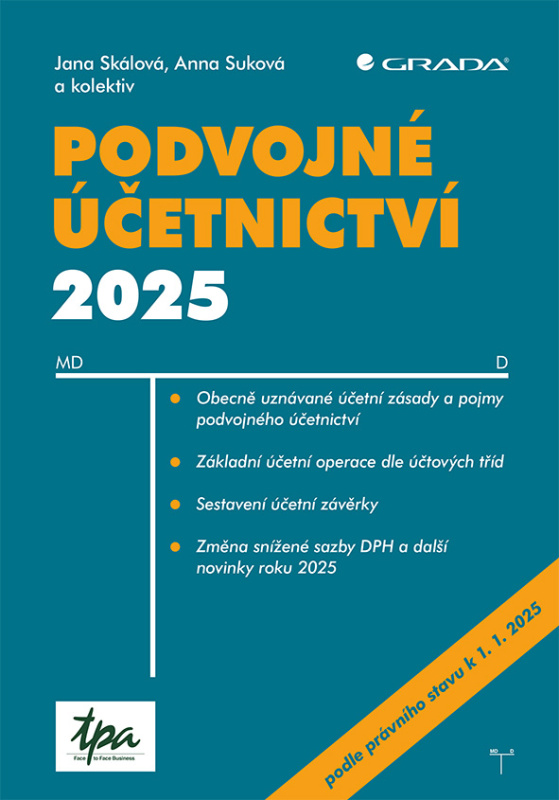 Podvojné účetnictví 2025 - Jana Skálová