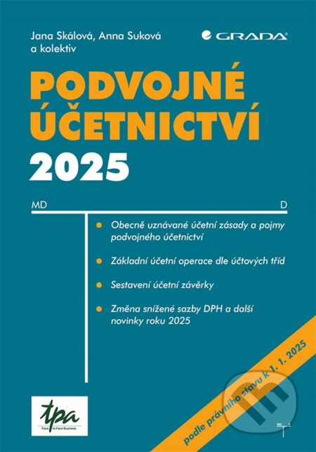 Podvojné účetnictví 2025 - Jana Skálová