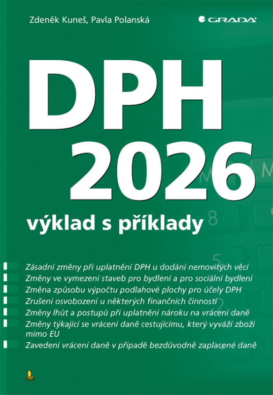 Kniha: DPH 2026 - výklad s příklady od Kuneš Zdeněk