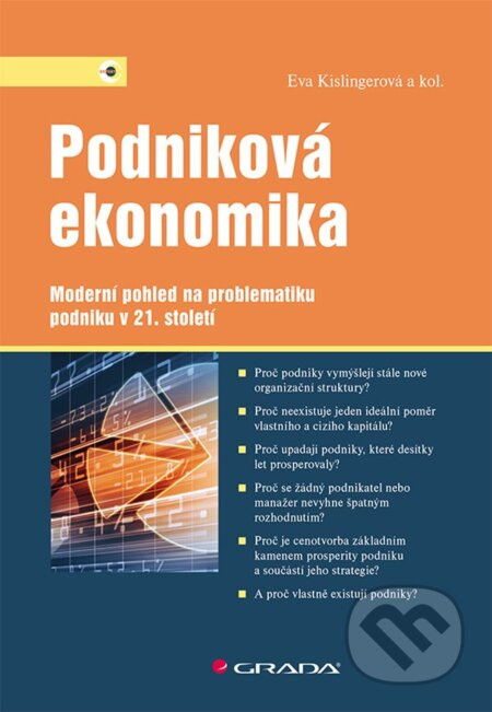 Podniková ekonomika - Eva Kislingerová - kniha z kategorie Management v podnikání