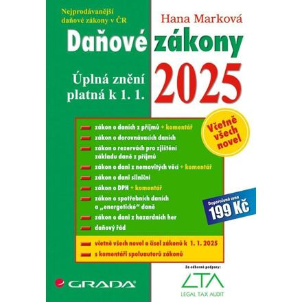 Daňové zákony 2025 - Hana Marková