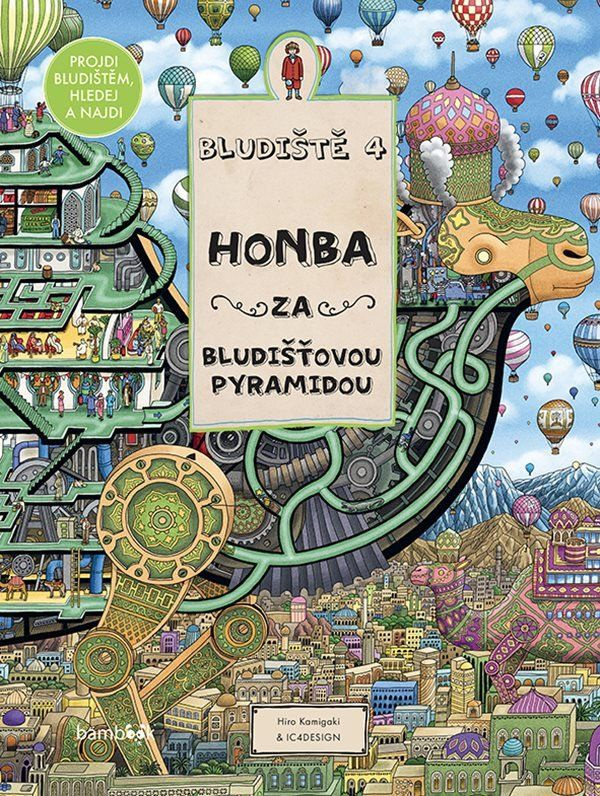 Bludiště 4 - Honba za bludišťovou pyramidou - Hiro Kamigaki, IC4DESIGN