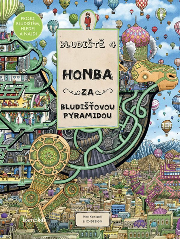 Bludiště 4 - Honba za bludišťovou pyramidou - Hiro Kamigaki, IC4DESIGN