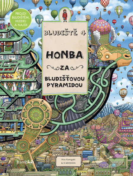 Bludiště 4 - Honba za bludišťovou pyramidou - Hiro Kamigaki, IC4DESIGN