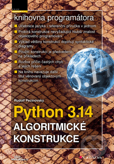 Python 3.14 - Algoritmické konstrukce - Rudolf Pecinovský
