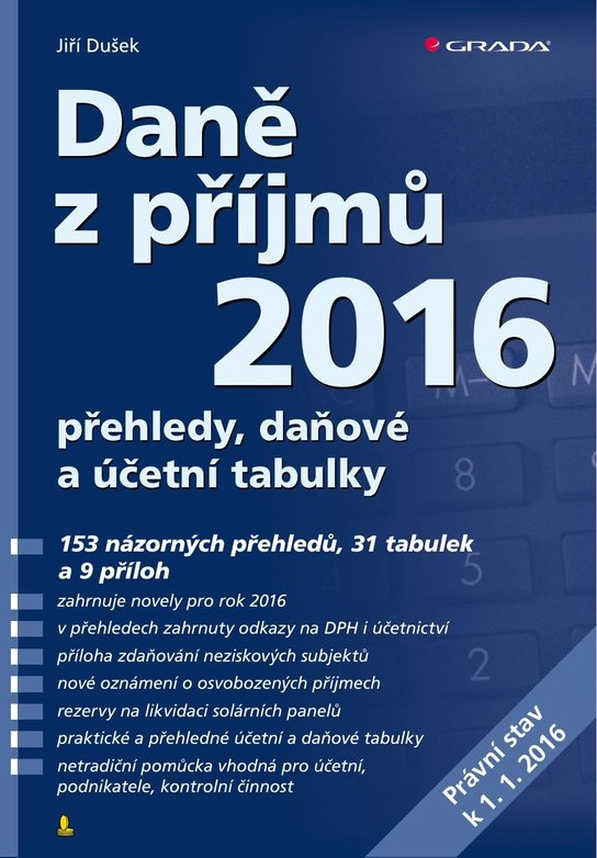 E-kniha: Daně z příjmů 2016 od Dušek Jiří