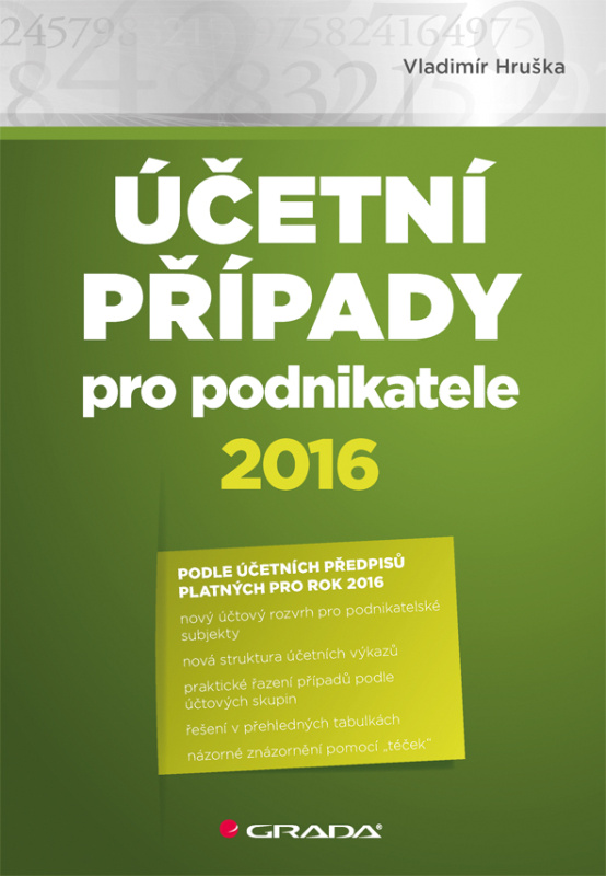E-kniha: Účetní případy pro podnikatele 2016 od Hruška Vladimír