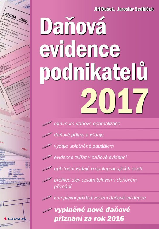 E-kniha: Daňová evidence podnikatelů 2017 od Dušek Jiří