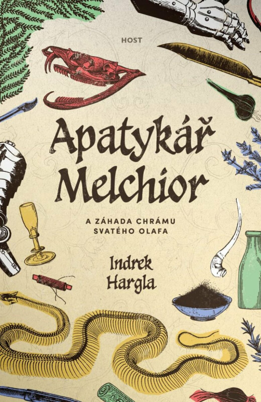 Apatykář Melchior a záhada chrámu svatého Olafa - Indrek Hargla