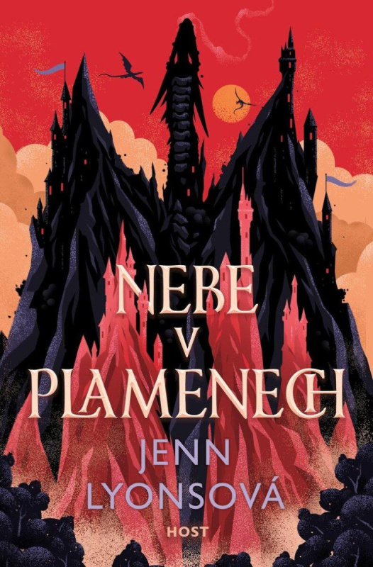 Nebe v plamenech - Jenn Lyons - kniha z kategorie Fantasy